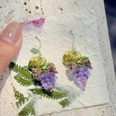 When Grape Ripen-Earrings